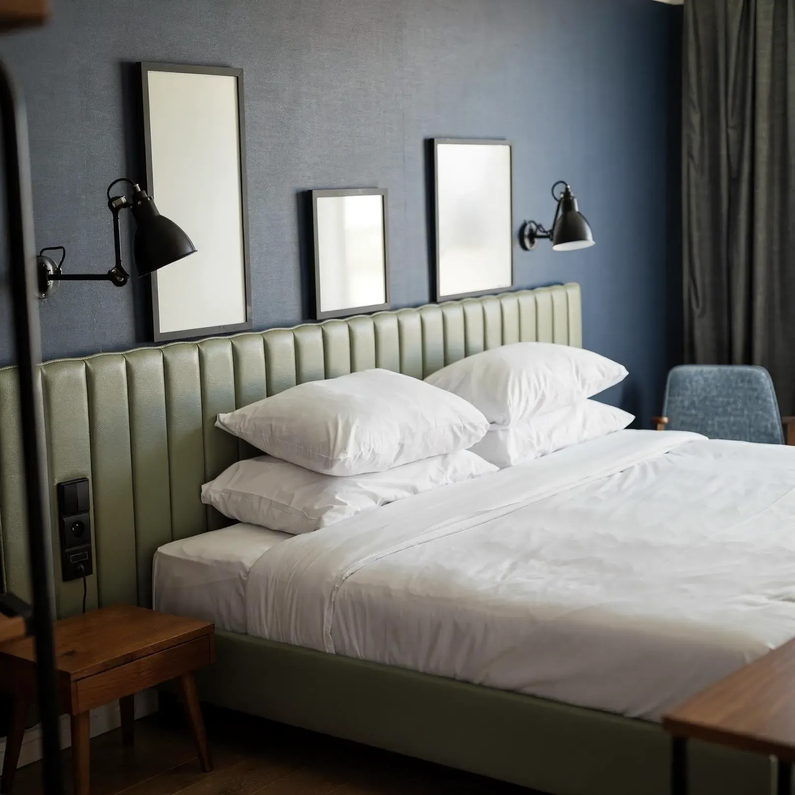 Ambla Contract Fabrics - Richmond Willow - Headboard