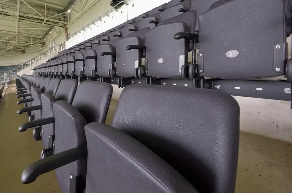 Ambla Contract Fabrics - Richmond Feather - Stadium Sports Seats VIP