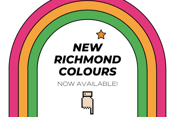 New colours now available!..